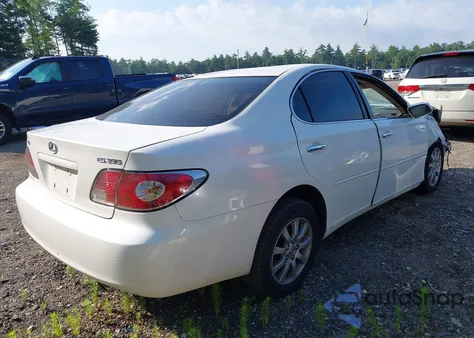 2004 Lexus Es 330 from USA, damaged, VIN JTHBA30G740016527